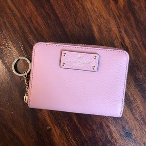 Kate spade wallet with keychain